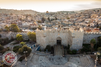 Old City with Damascus Gate, Jerusalem